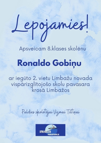 Lepojamies!