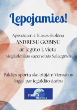 Lepojamies!